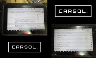 メルセデスベンツCLSクラス エンジンストール 修理 故障コード診断画面 診断機(テスター)による故障コード読み取り画面(P0336などのエラー表示)